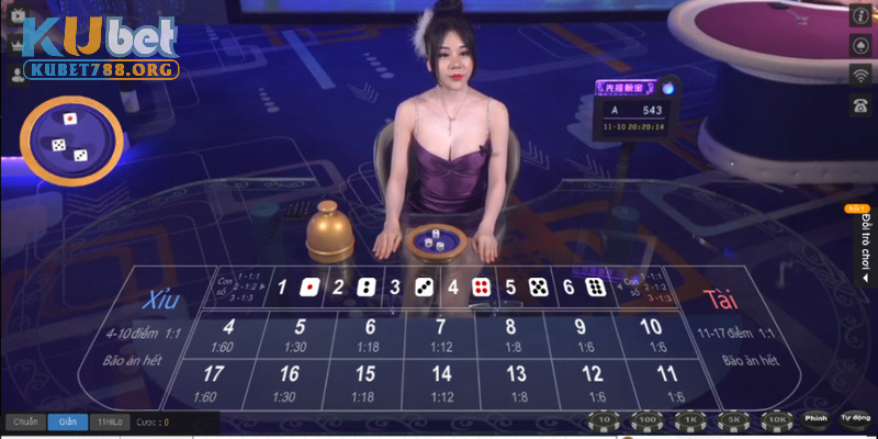 Tìm hiểu game Casino Tài Xỉu tại Kubet dành cho hội viên