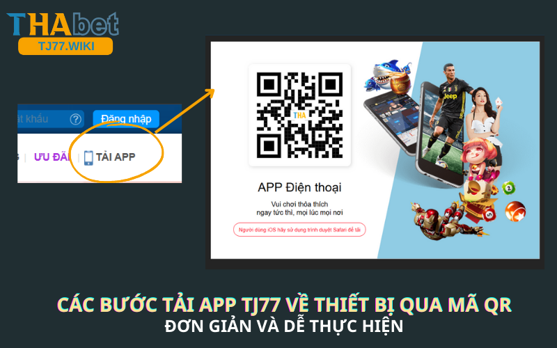 Mã QR sẽ tự động đưa bạn đến link tải file APK tương thích với hệ điều hành của thiết bị đang dùng