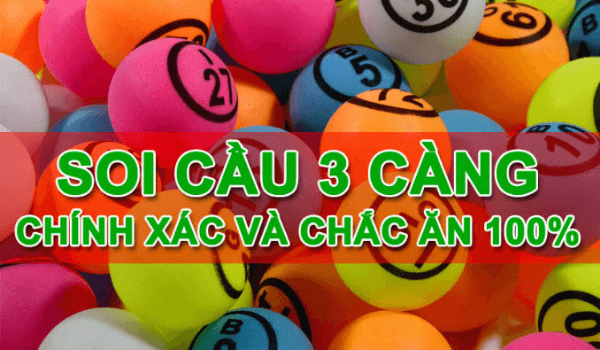 Giới Thiệu Về Soi Cầu 3 Càng